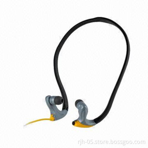 MP3 Neckband Sports Headphones with 20-20,000Hz Frequency Response